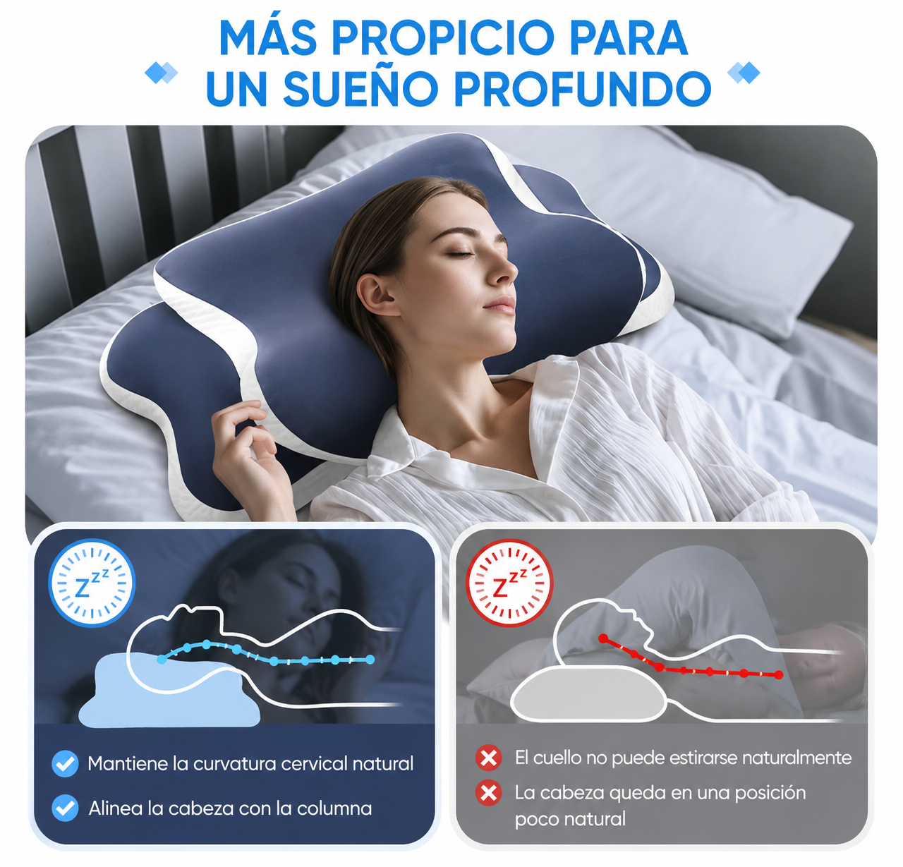 Almohada Cervical Cloud Rest