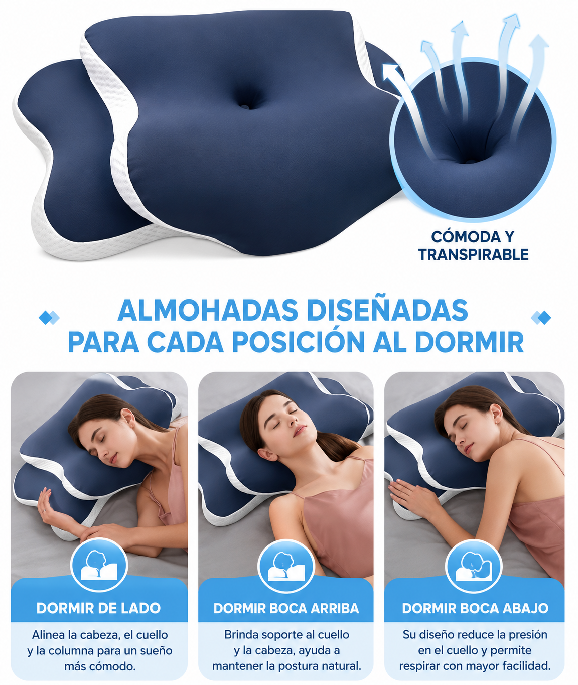 Almohada Cervical Cloud Rest