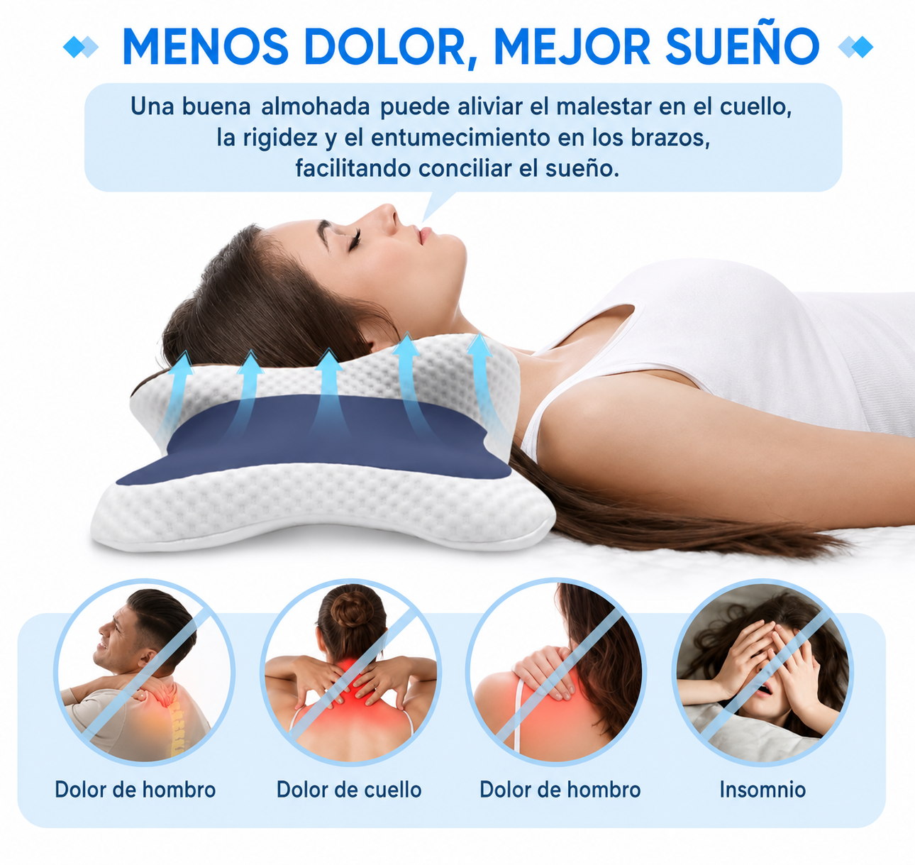 Almohada Cervical Cloud Rest