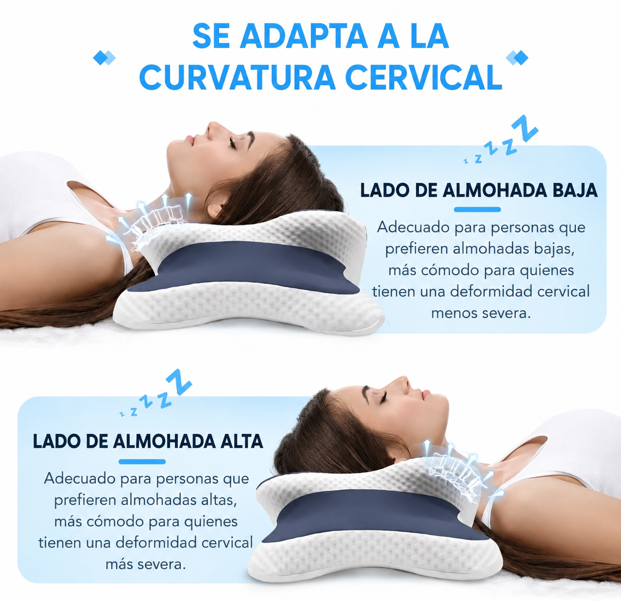 Almohada Cervical Cloud Rest